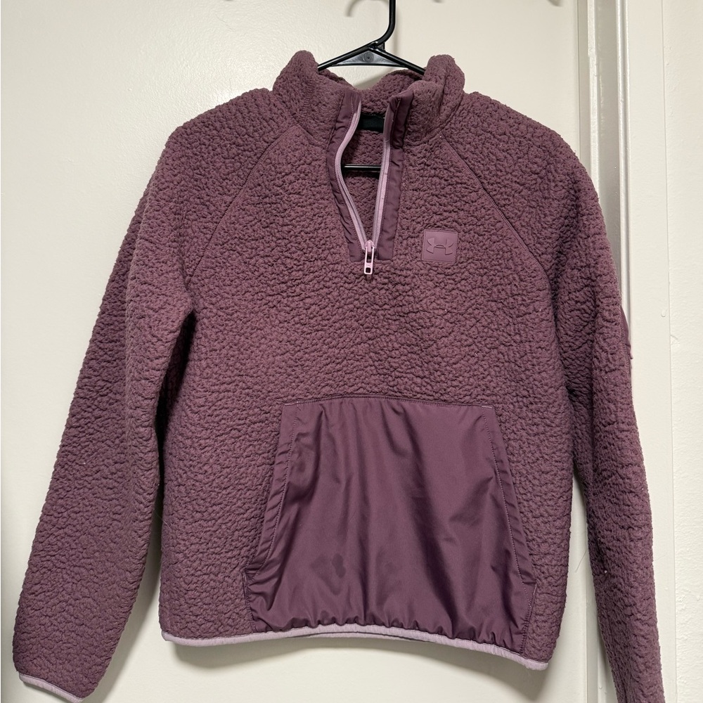 Under Armour Kids' Plum Fleece Pullover